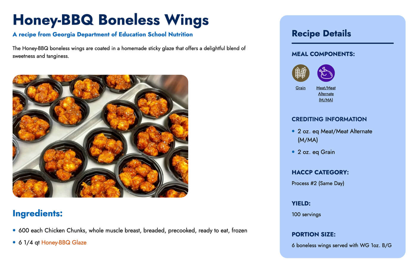 honey chicken recipe
