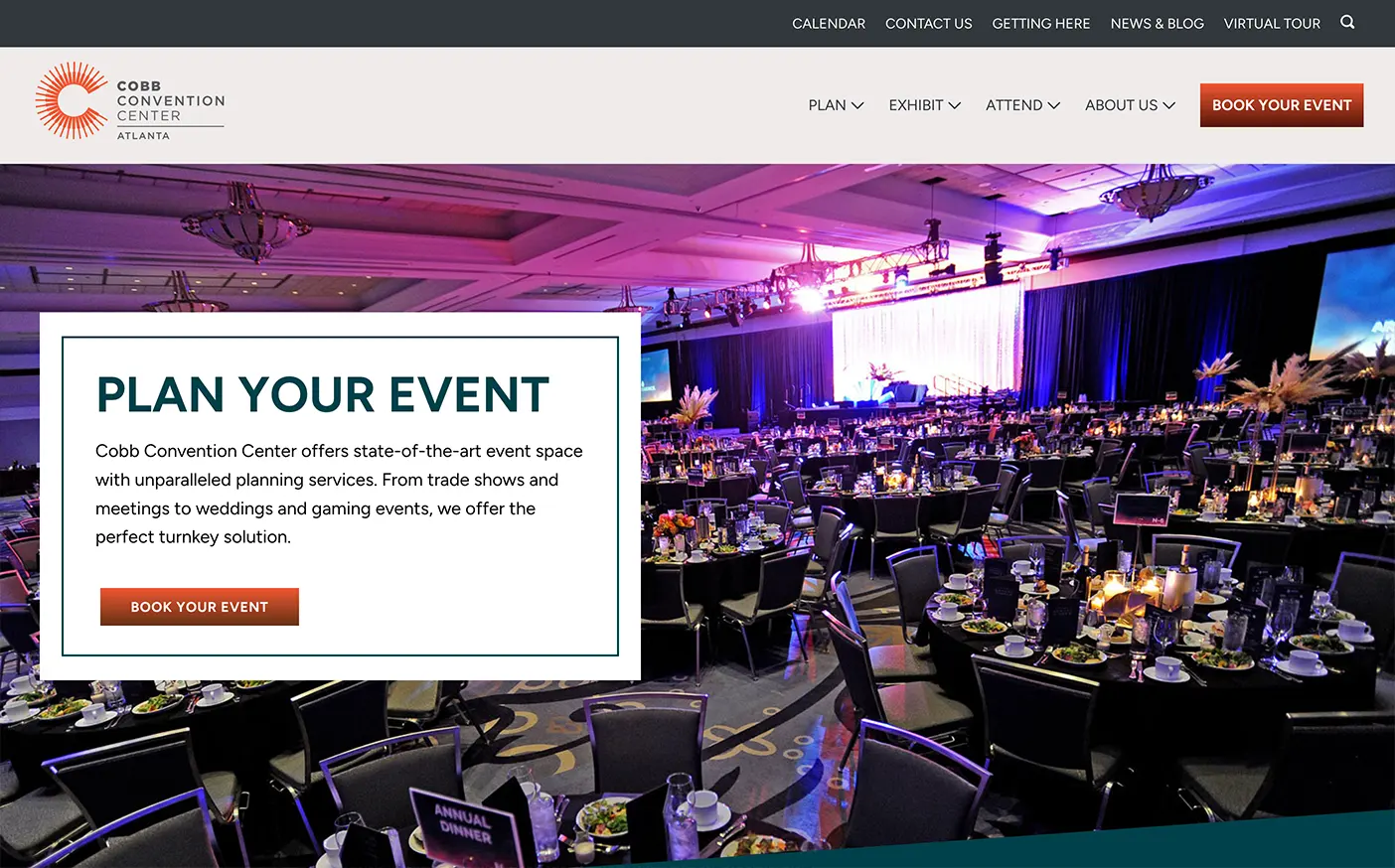 Cobb Convention Center Event Booking