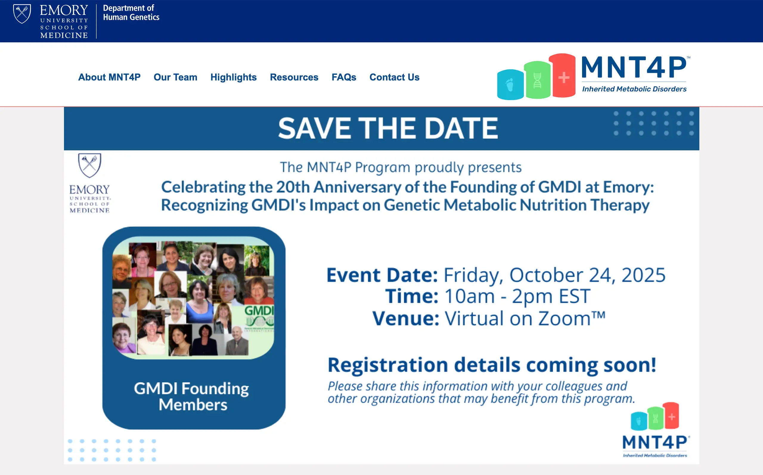 MNT4P Old Website Screenshot