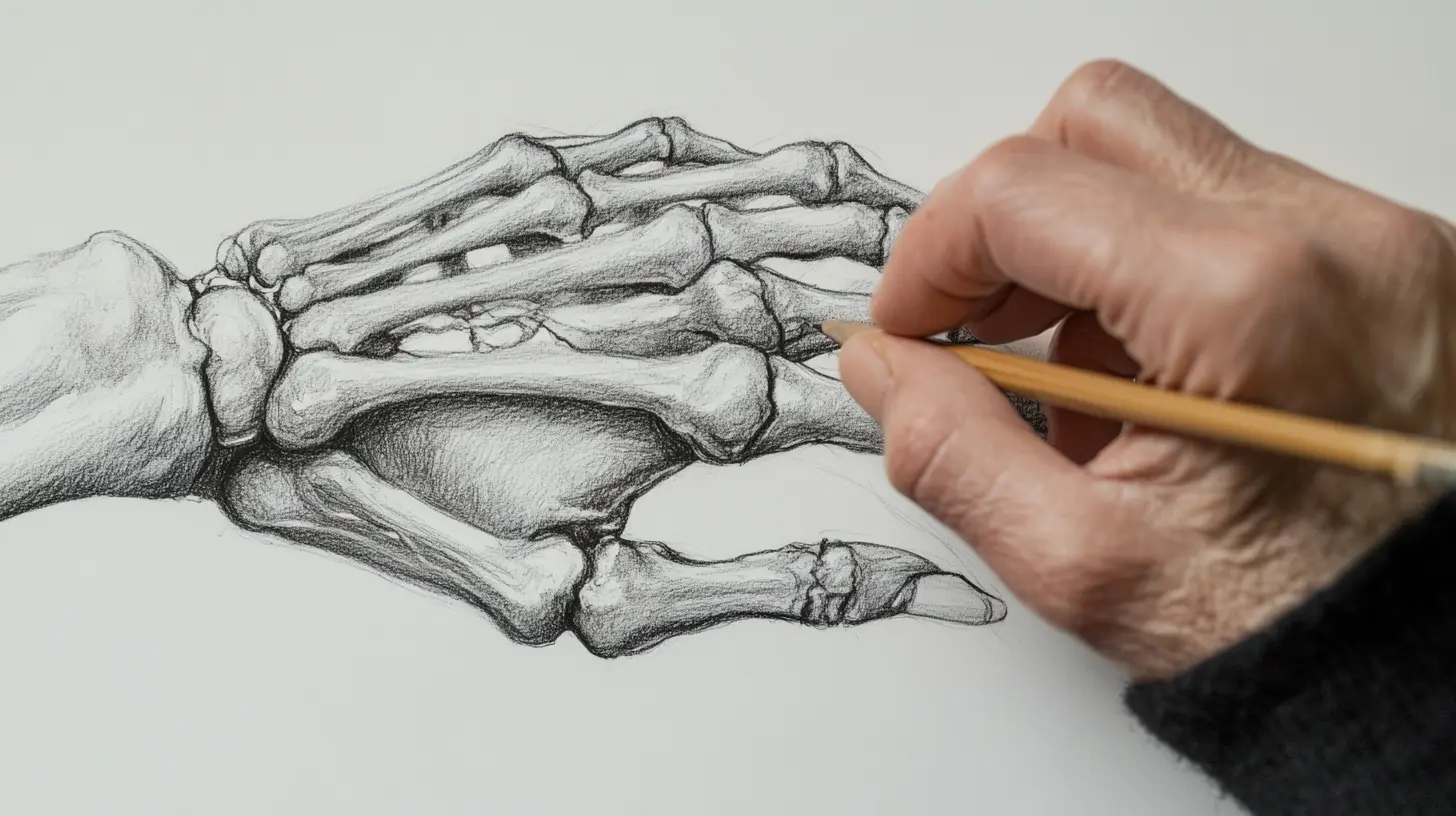 Midjourney HandDrawingHand