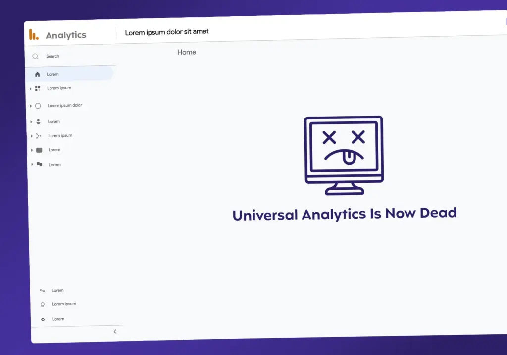 Google Analytics Universal Anaylitcs Dead