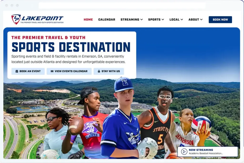 lakepoint homepage browser