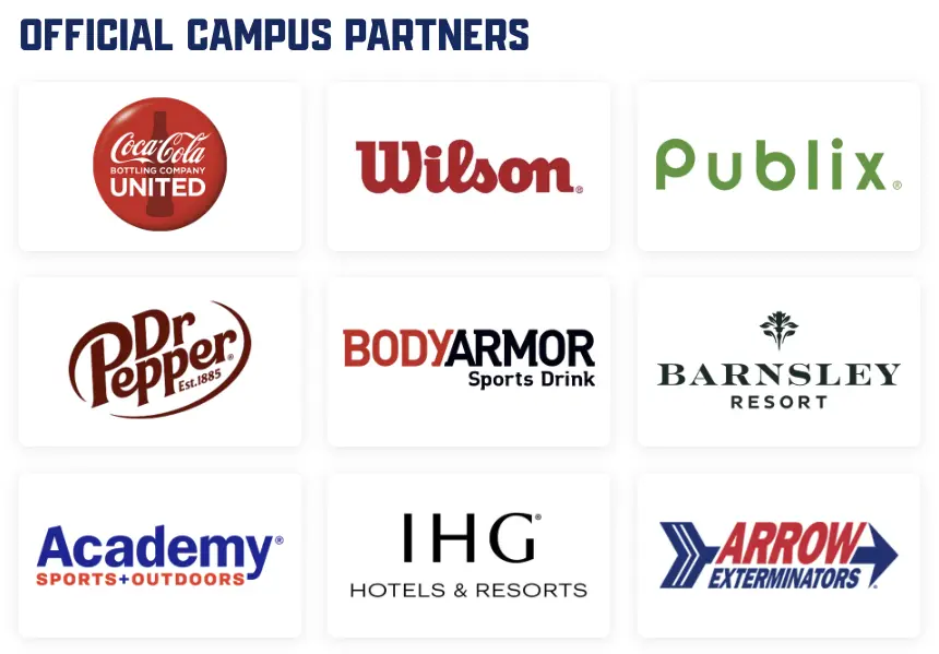 LakePoint Sports official partners